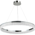 LED-затемнювана кришталева люстра на тросі THALIA LED/55W/230V 3000-6000K, діаметр 80 см + дистанційне керування