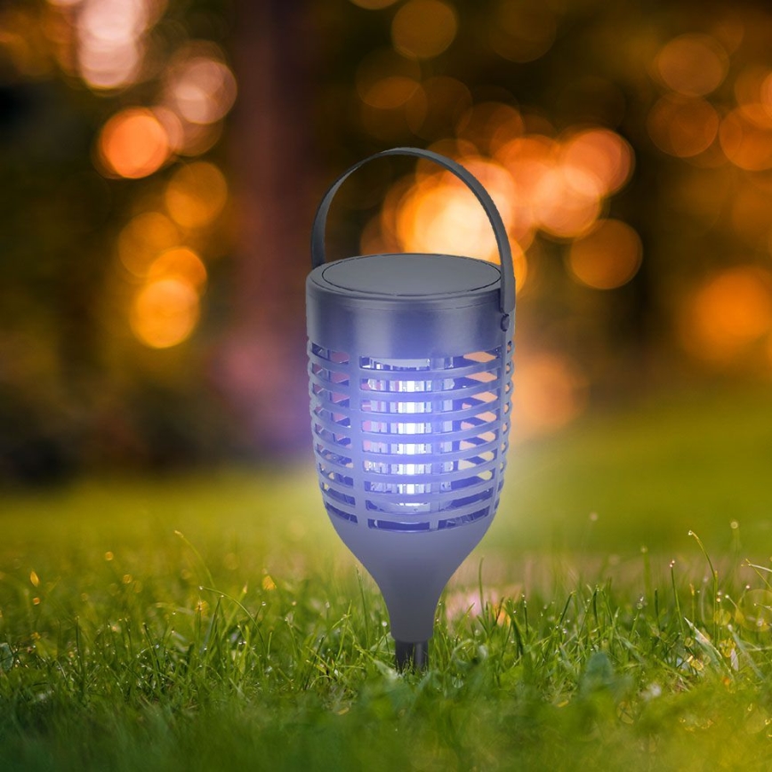 LED Знищувач комах на сонячній батареї 3в1 LED/1,3W/3,7V IP24 20 матовий