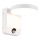 LED Зовнішній настінний гнучкий світильник із сенсором LED/17W/230V IP65 4000K білий
