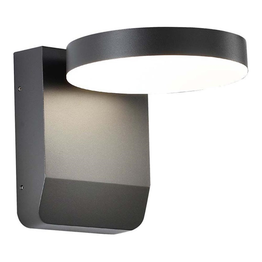 LED Зовнішній настінний гнучкий світильник LED/17W/230V IP65 3000K чорний