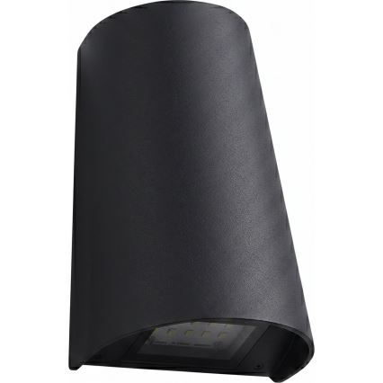 LED зовнішній настінний світильник 11 Вт/230 В IP65 чорний