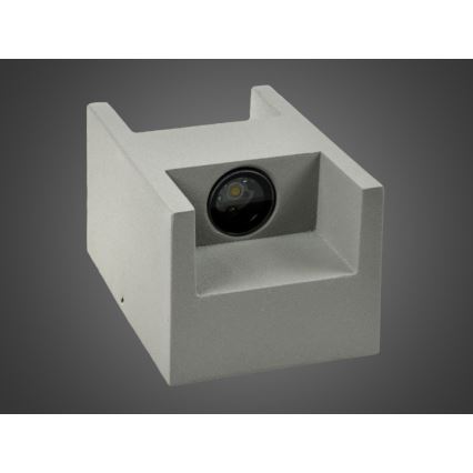LED Зовнішній настінний світильник CISSA 2xLED/2W/230V IP54