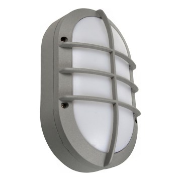 LED зовнішній настінний світильник FRAY LED/8W/230V IP54 сірий
