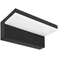 LED зовнішній настінний світильник HESTIO LED/9W/230V 4000K IP44 чорний