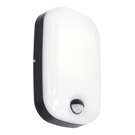 LED Зовнішній настінний світильник із датчиком руху та сутінків BAVANO LED/15W/230V 3000/4000/5700K IP54