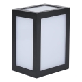 LED зовнішній настінний світильник LED/12W/230V 4000K IP65 чорний