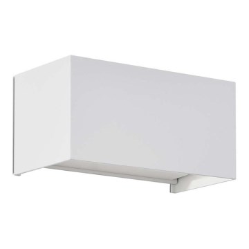 LED Зовнішній настінний світильник LED/24W/230V 3000K IP65 білий
