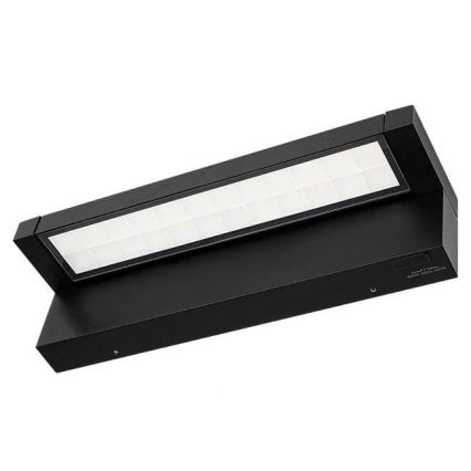 LED зовнішній настінний світильник LED/36W/230V 3000/4000/6500K IP54 чорний