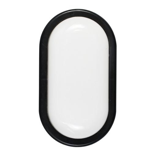 LED зовнішній настінний світильник LED/6W/230V IP54 чорний