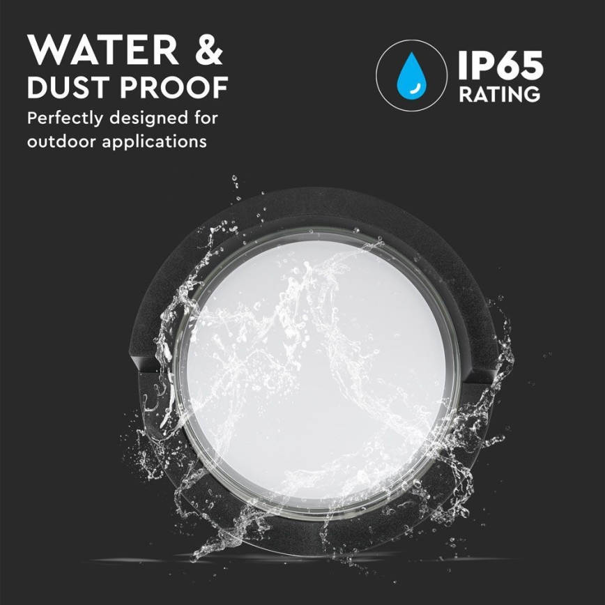 LED Зовнішній настінний світильник LED/7W/230V 3000K IP65