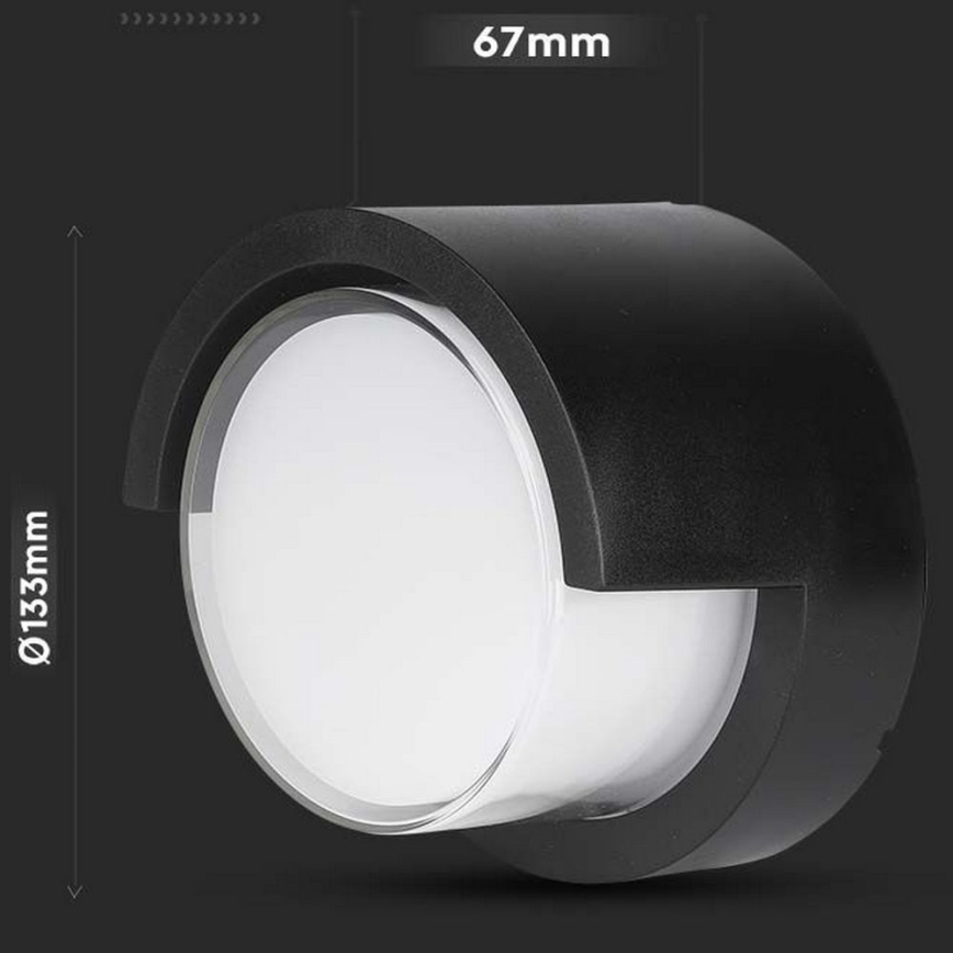 LED Зовнішній настінний світильник LED/7W/230V 3000K IP65