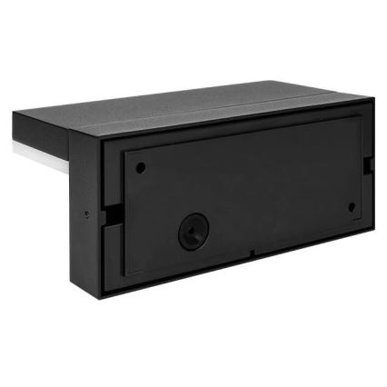 LED зовнішній настінний світильник LED/9W/230V 4000K IP44 чорний
