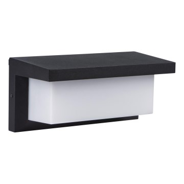 LED зовнішній настінний світильник LERTO LED/12W/230V IP54 чорний