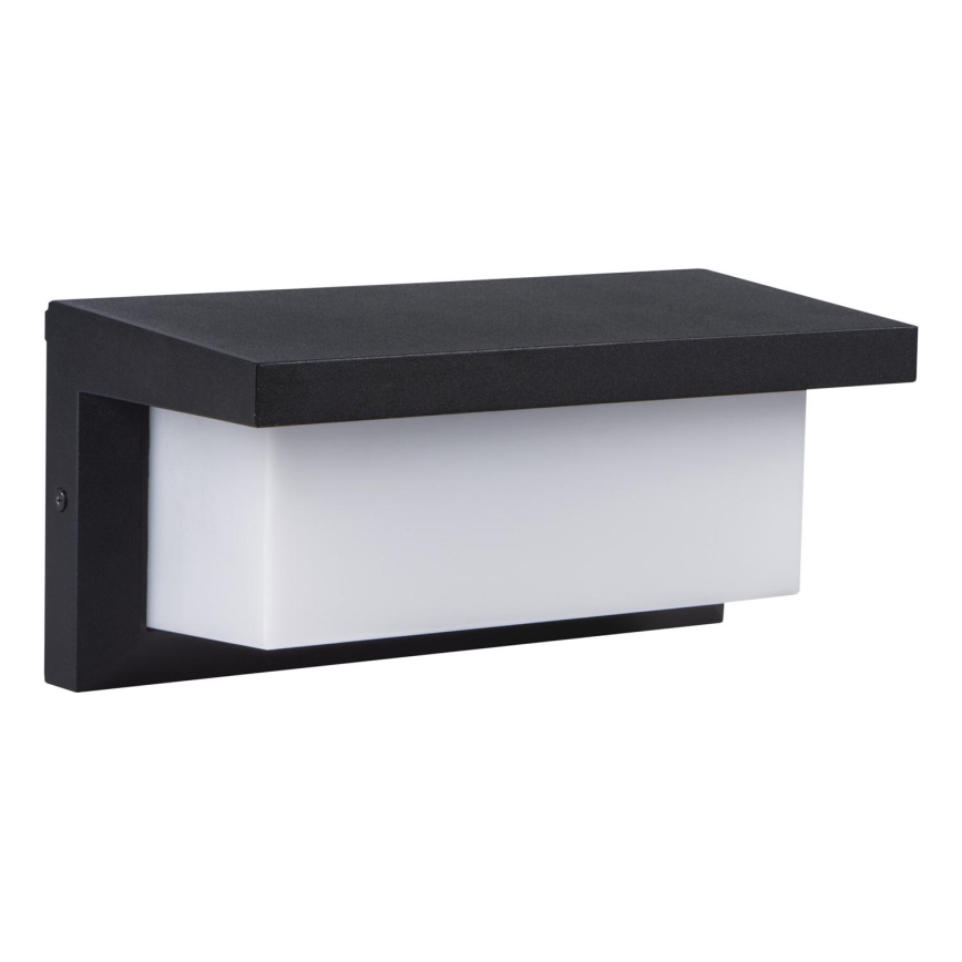 LED зовнішній настінний світильник LERTO LED/12W/230V IP54 чорний