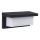 LED зовнішній настінний світильник LERTO LED/12W/230V IP54 чорний