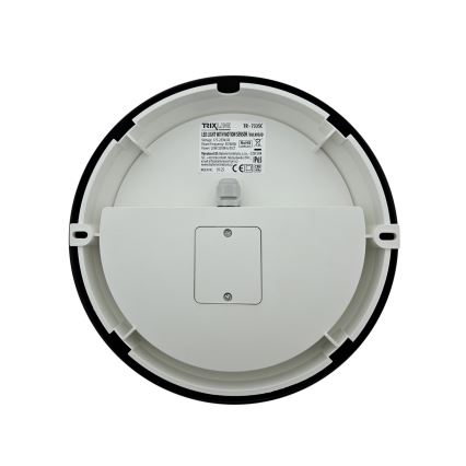 LED зовнішній настінний світильник з регульованою яскравістю та датчиком руху LED/15/18/20W/230V 3000K/4000K/6500K IP65 чорний/білий