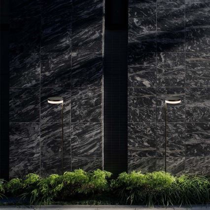 Світлодіодна зовнішня сонячна лампа LED/2W/3,7V 3000K IP54 2000 мАг чорна