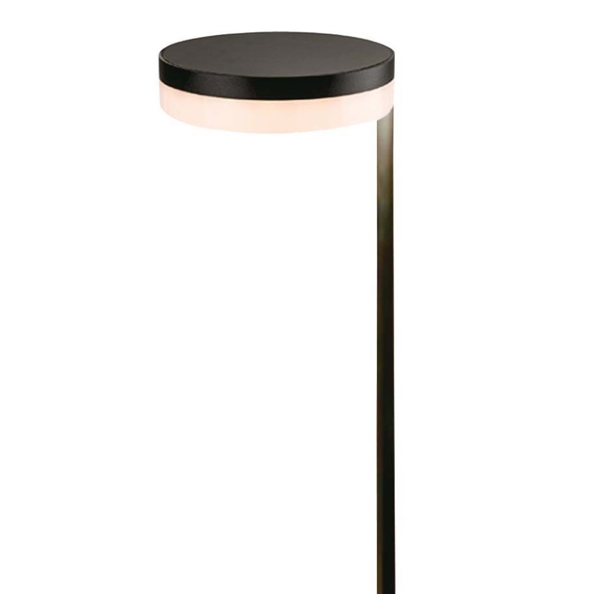 Світлодіодна зовнішня сонячна лампа LED/2W/3,7V 3000K IP54 2000 мАг чорна