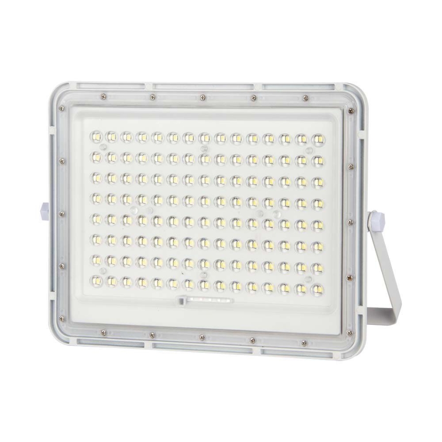 LED Зовнішній сонячний прожектор LED/20W/3,2V 4000K білий IP65 + дистанційне керування