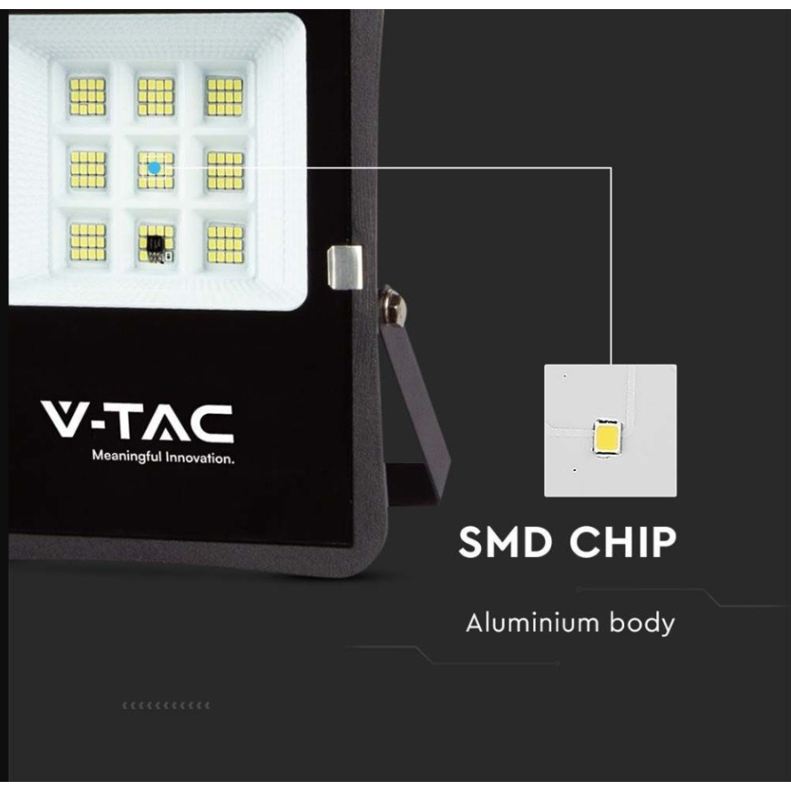 Світлодіодний зовнішній сонячний прожектор LED/6W/3,2V 6400K IP65 4000 мАг + дистанційне керування