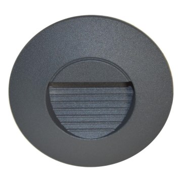 LED зовнішній світильник для сходів UGRA LED/2W/230V 4000K IP54 антрацит