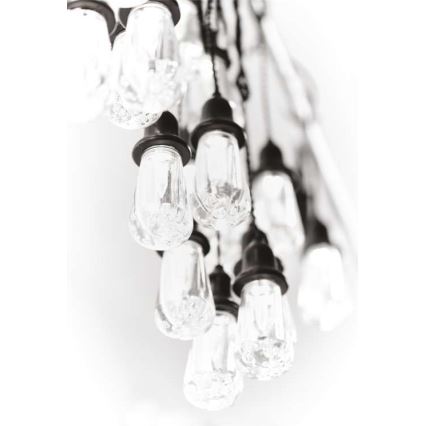 LED зовнішня декоративна гірлянда 16xLED 8,6m IP44 холодна біла