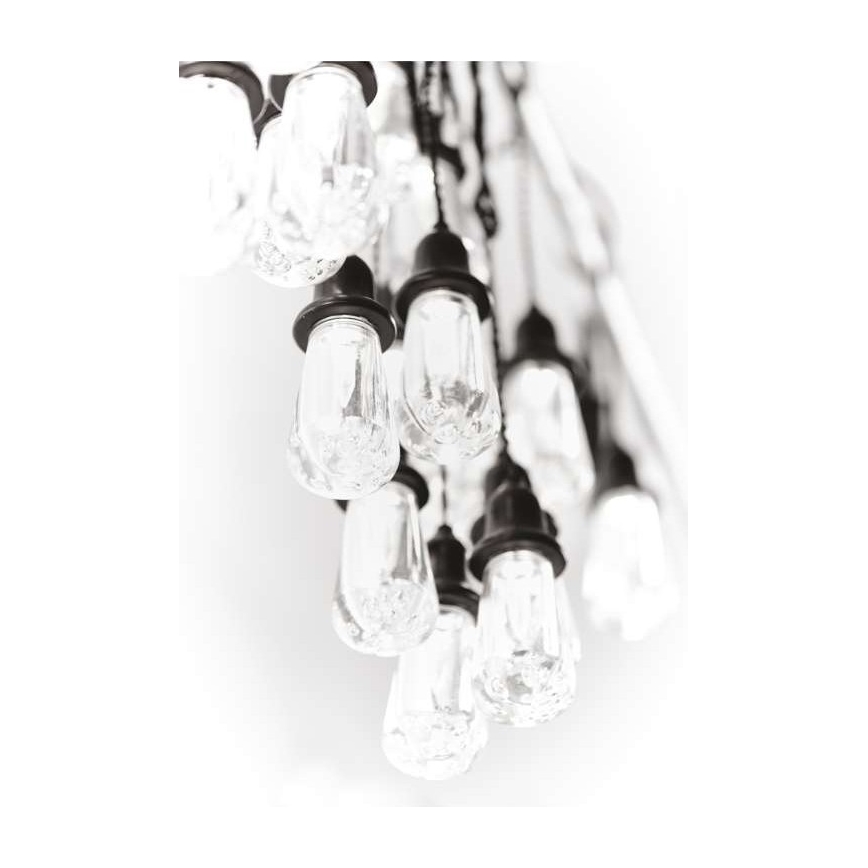 LED зовнішня декоративна гірлянда 16xLED 8,6m IP44 холодна біла