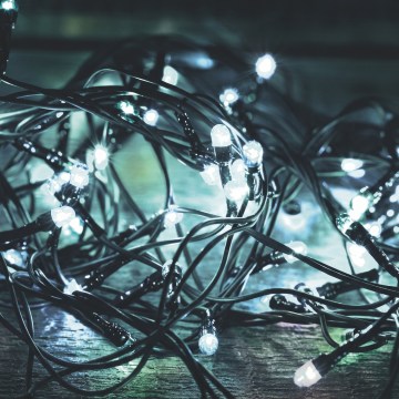 LED зовнішня різдвяна гірлянда 1000xLED/230V 8 функцій 75 m IP44 холодний білий