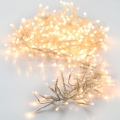 LED Зовнішня різдвяна гірлянда 768xLED/230V/8 функцій 8,5 m IP44 теплий білий