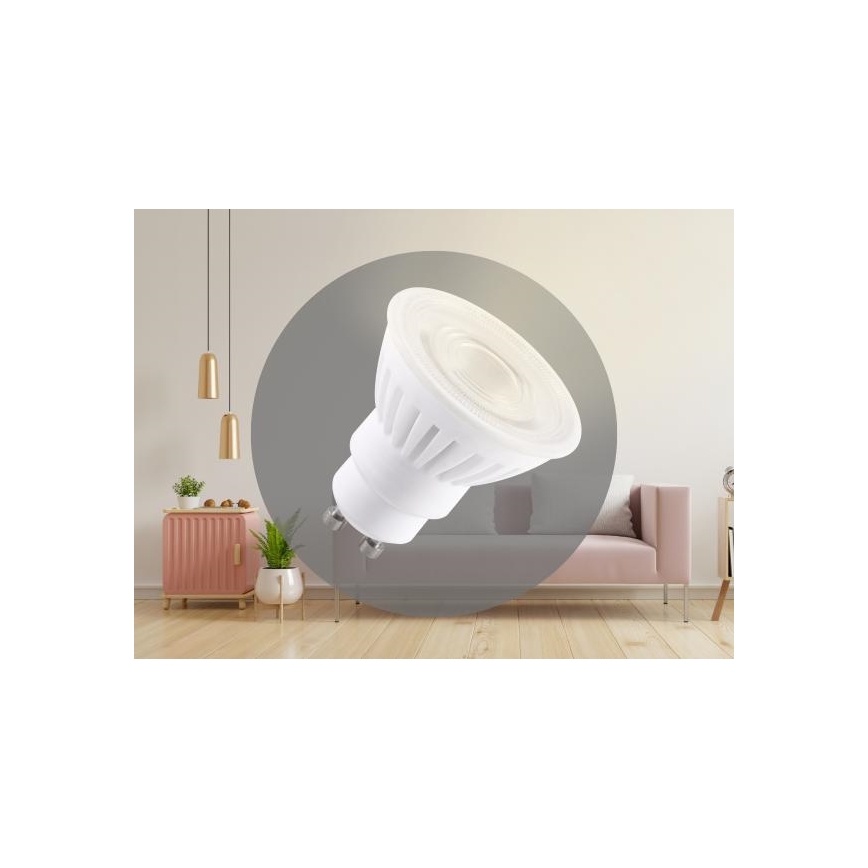 LED Керамічна лампочка GU10/9,5W/230V 3000K