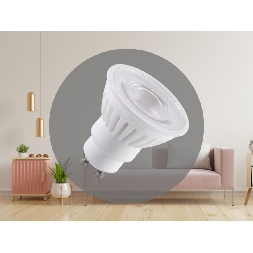 LED Керамічна лампочка GU10/9,5W/230V 3000K