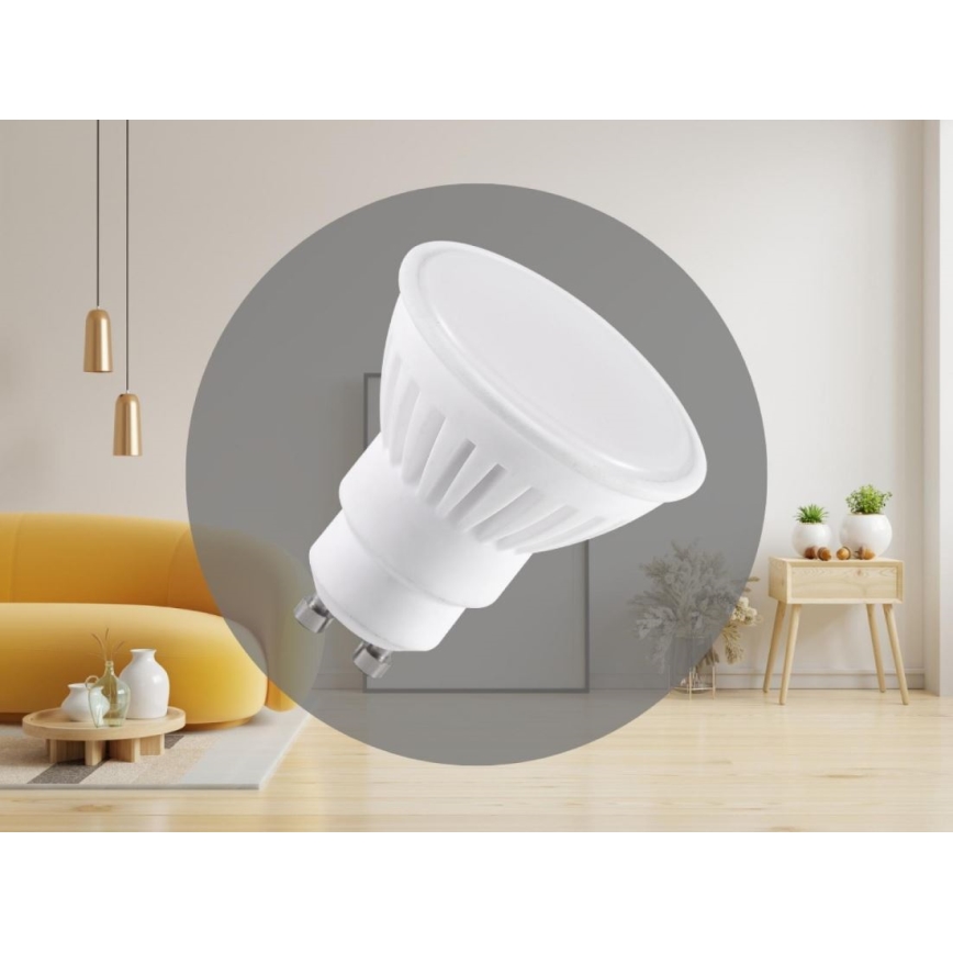 LED Керамічна лампочка GU10/9,5W/230V 4000K