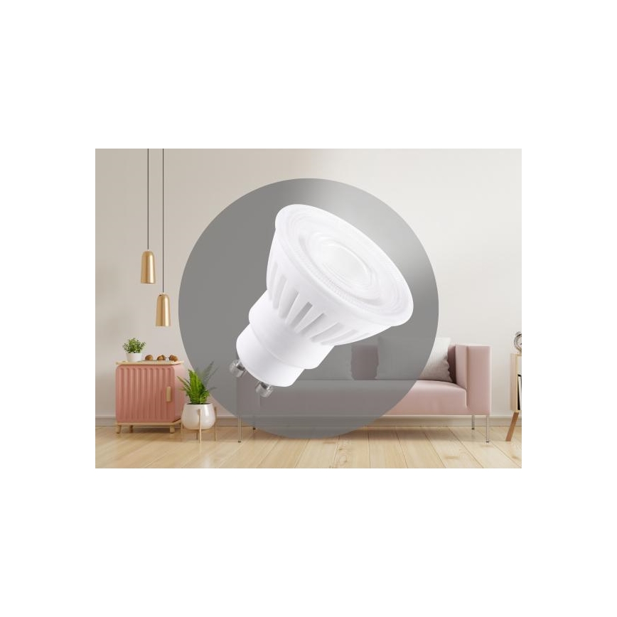 LED Керамічна лампочка GU10/9,5W/230V 4000K