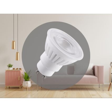 LED Керамічна лампочка GU10/9,5W/230V 4000K