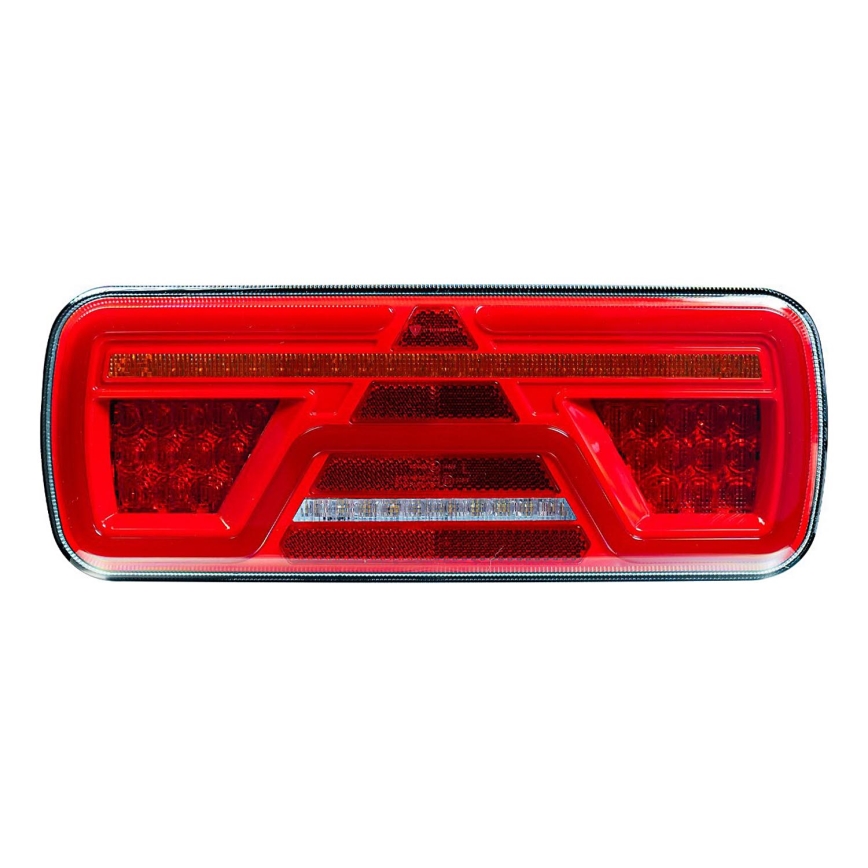LED Комбіноване світло з динамічним миготливим сигналом LED/10-30V IP67 правий