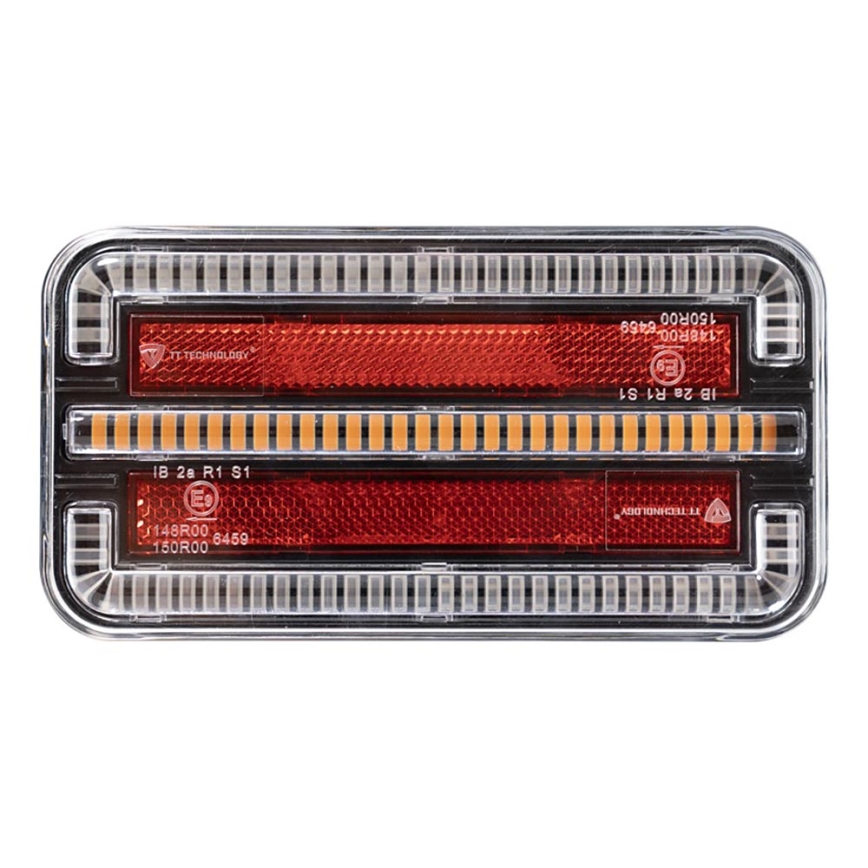 LED Комбіноване світло з динамічним миготливим сигналом LED/12-24V IP65