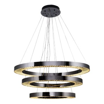 LED Кревастове Фоцикм JESI LED/99W/230V 3000K діаметр 100 см сріблястий