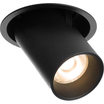 LED2 - LED Точковий вбудований стельовий світильник HIDE LED/20W/230V CRI 90 чорний