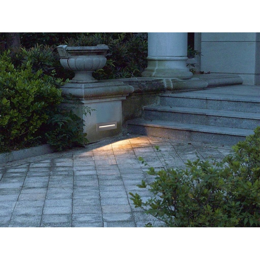LED2 - LED Вуличний вбудований світильник STEP IN LED/8,5W/230V IP65