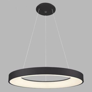LED2 - Підвісна LED люстра BELLA LED/50W/230V 3000/4000K чорний