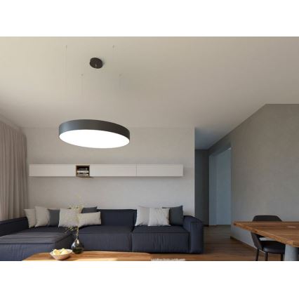 LED2 - Підвісна LED люстра MONO LED/60W/230V 3000/4000K чорний