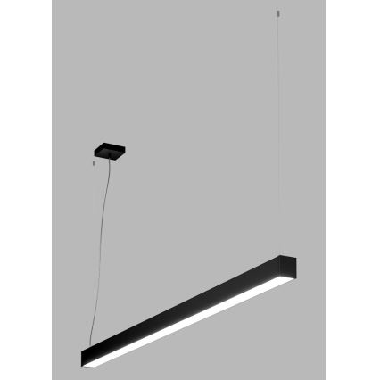 LED2 - Підвісна LED люстра NOLI LED/60W/230V 3000K/3500K/4000K чорний