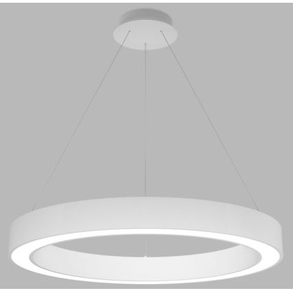 LED2 - Підвісна LED люстра з регулюванням яскравості SATURN LED/60W/230V 3000K/4000K білий