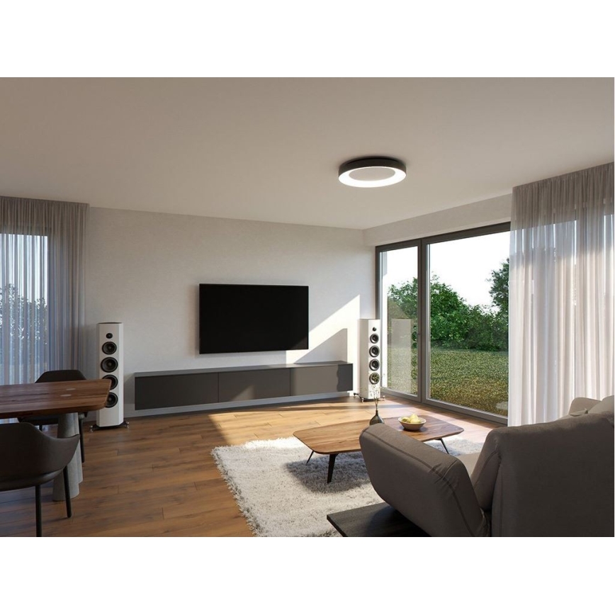 LED2 - Стельовий LED світильник BELLA LED/40W/230V 3000/4000K чорний