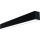 LED2 - Стельовий LED світильник LINO LED/24W/230V 3000K/3500K/4000K чорний 90 см