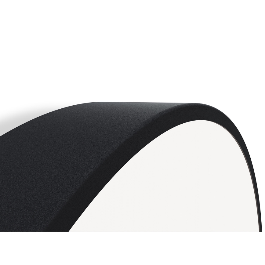 LED2 - Стельовий світильник MONO SLIM LED/80W/230V 3000K/4000K, діаметр 80 см, чорний