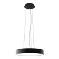 LED2 - светодиодная люстра на тросе MONO SLIM LED/30W/230V 3000K/4000K, диаметр 40 см, чёрная