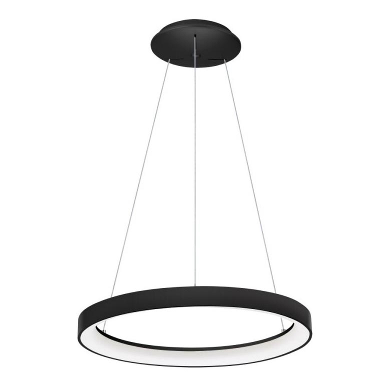 LED2 - Светодиодная подвесная люстра BELLA LED/48W/230V 3000K/4000K черный