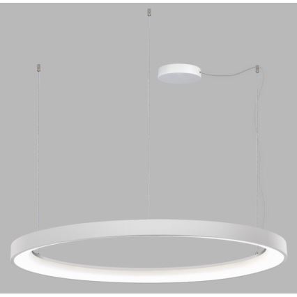 LED2 - Светодиодная подвесная люстра с регулированием яркости BELLA LED/80W/230V 3000K/4000K белый