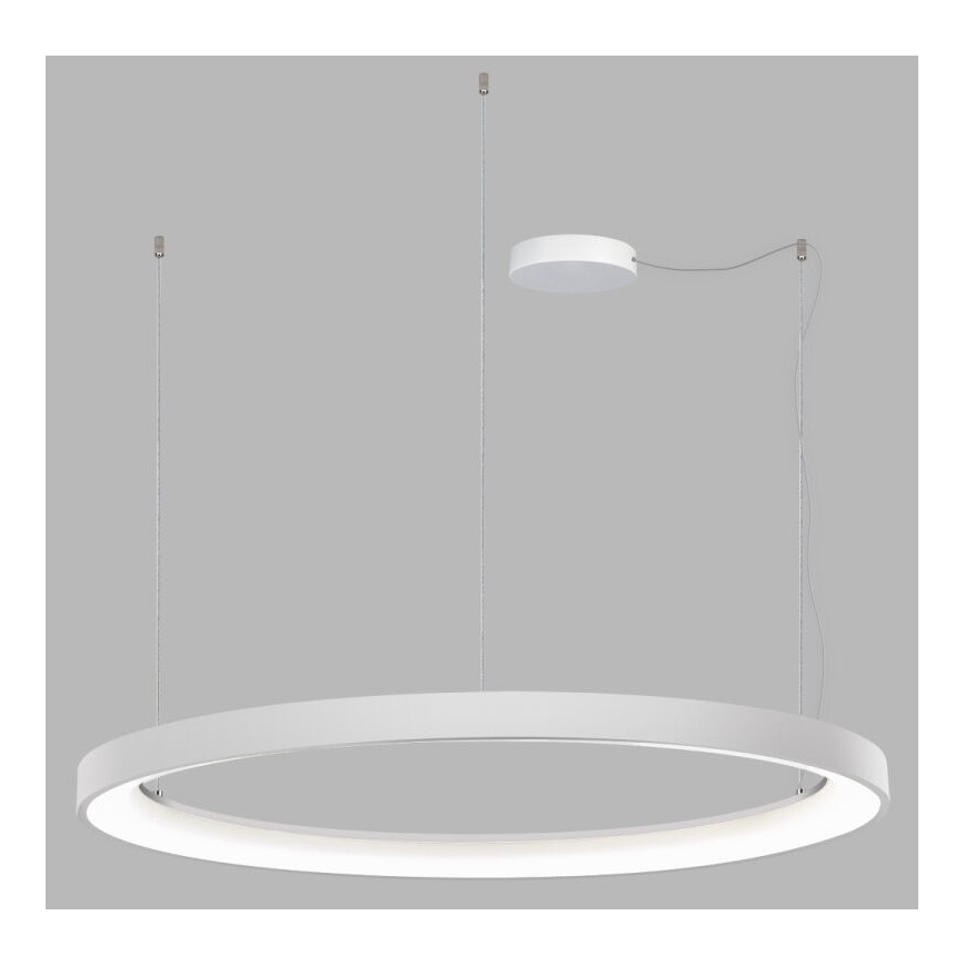 LED2 - Светодиодная подвесная люстра с регулированием яркости BELLA LED/80W/230V 3000K/4000K белый